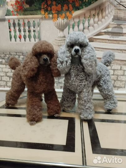 Собачка ручной работы пудель