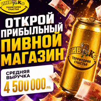 Готовый бизнес. Пивной магазин по франшизе пивко, Нарын