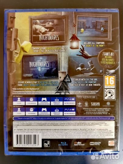 Little Nightmares 1 & 2 PS4 рус суб
