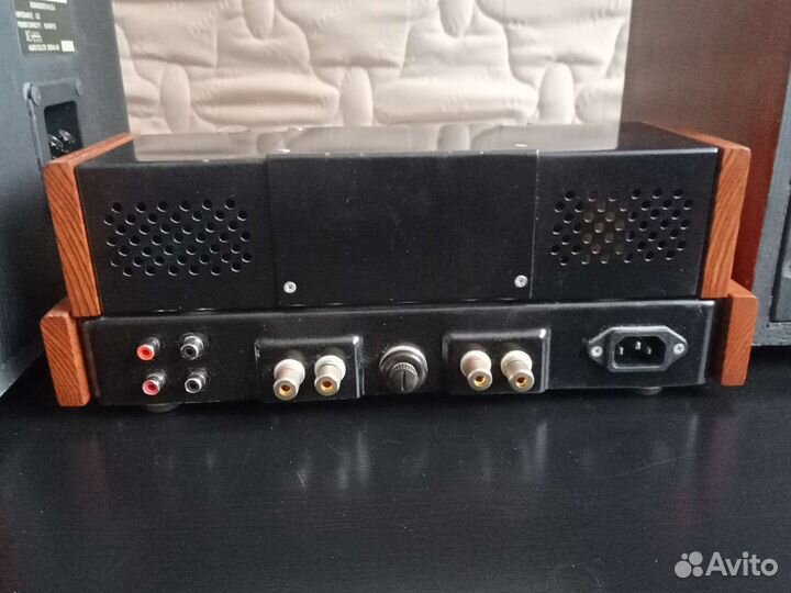 Ламповый усилитель и колонки