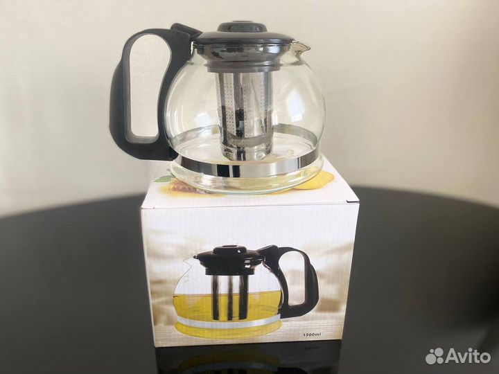 Чайник заварочный стеклянный