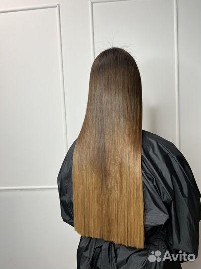 Кератиновое выпрямление/Ботокс волос