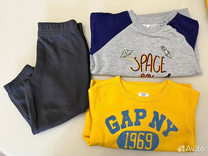 Gap, Carters, Waikiki на флисе 2-3 года