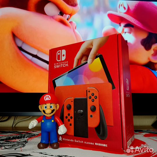 Чип Nintendo Switch Oled Mario Edition прошивка