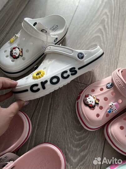 Crocs сабо женские новые белые 40