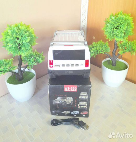 Колонка hummer bluetooth + FM радио Новая