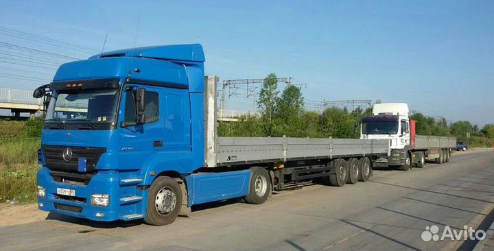 Грузоперевозки межгород 5-50 тонн тент, реф, трал