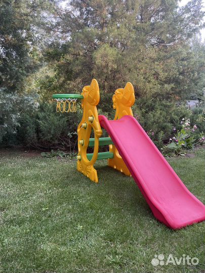 Детская горка пластиковая