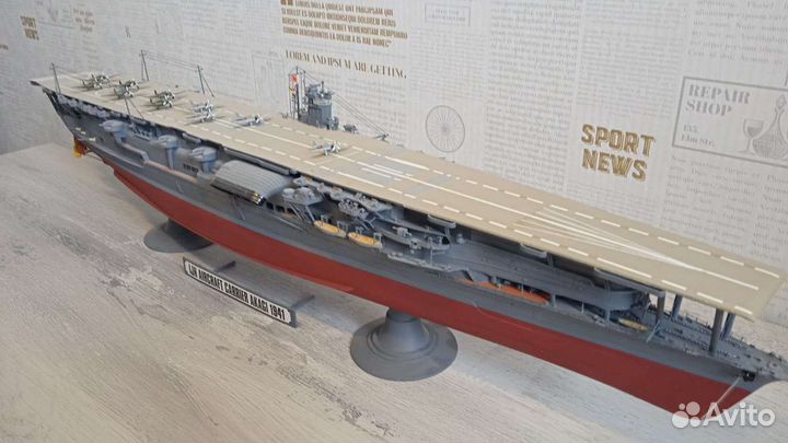 Сборная модель корабля 