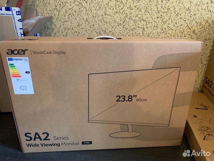 Монитор 23,8'' acer SA242YHbi VA, 1920x1080