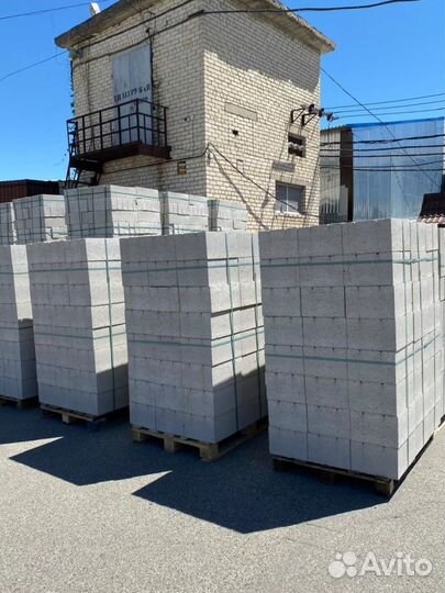 Пеплоблок М35 390х190х190