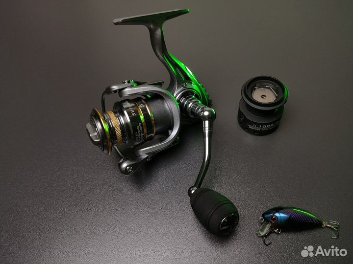 Катушка на спиннинг 1000 лайт и ультралайт, новая
