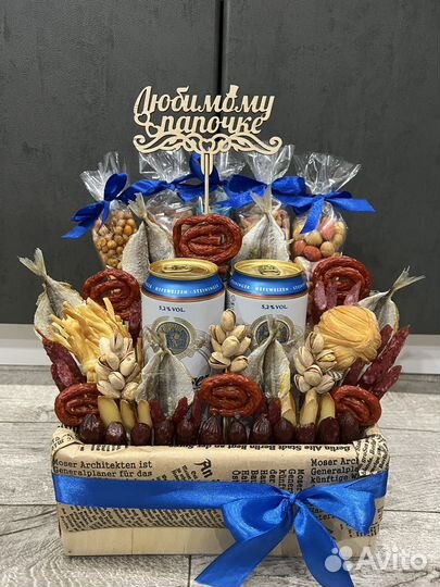 Мужской букет, съедобные букеты, подарок мужчине