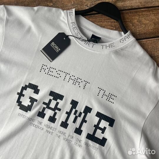 Футболка мужская borz oversize