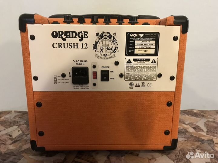 Orange crush 12 Гитарный комбоусилитель