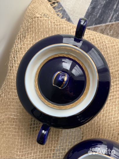 Чайный сервиз СССР лфз колосок