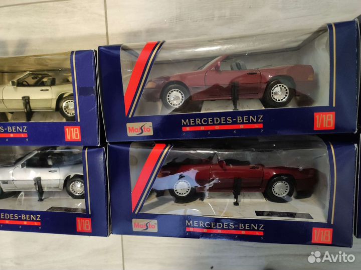 Коллекционная модель 1/18 Мерседес