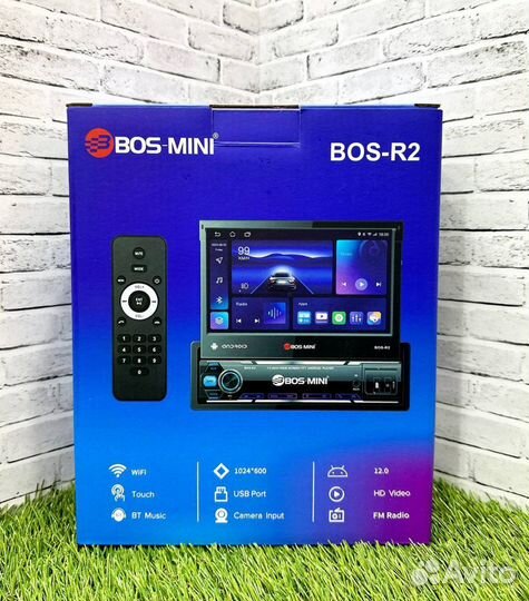 Андроид магнитола с экраном Bos-Mini R1