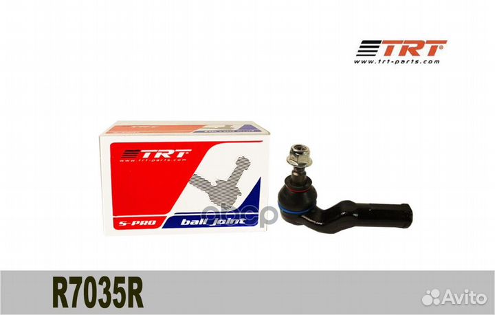 Наконечник рулевой тяги лев R7035R TRT