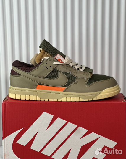 Nike Air Dunk Jumbo Medium Olive LUX