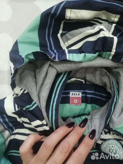 Куртка ветровка для мальчика 122-128