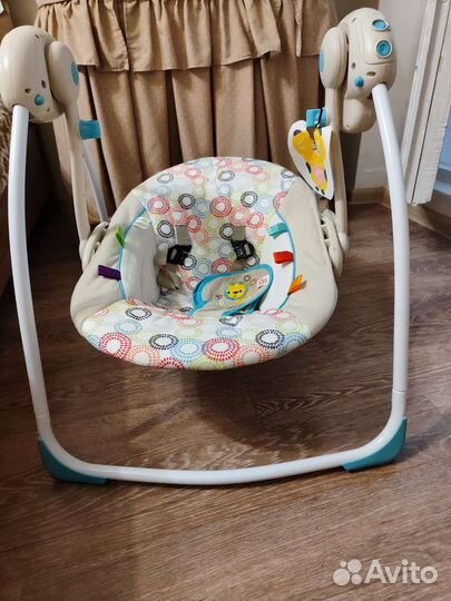 Детские электронные качели с рождения