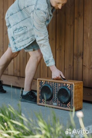 Авторский бумбокс (bluetooth колонка)