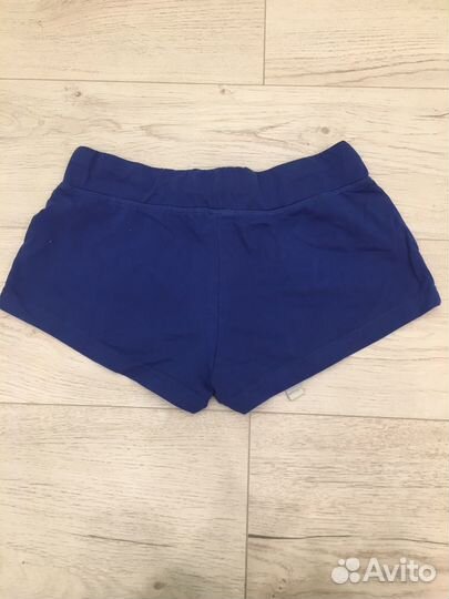 Шорты женские синие короткие спортивные