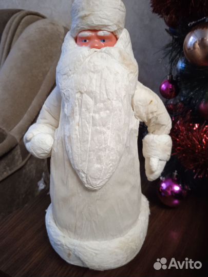 Ватный дед мороз СССР