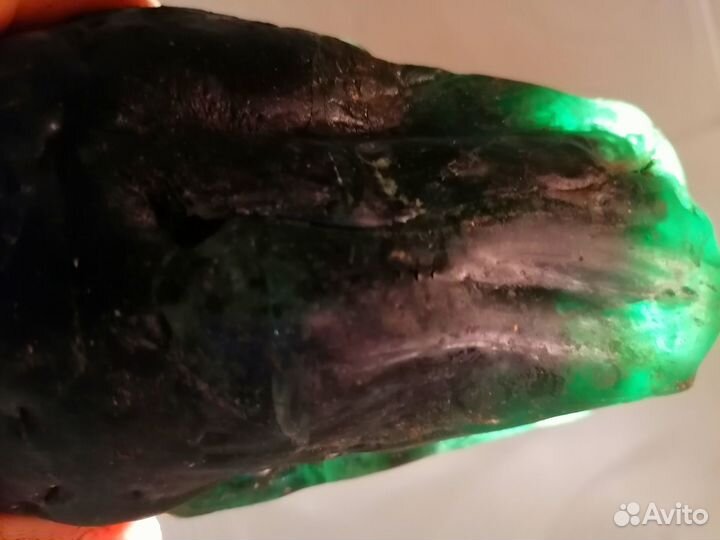 Тектит индошинит, магнитный, кристалл-метеорит