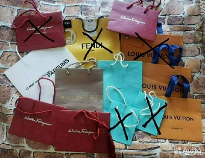 Пакеты брендовые оригинал