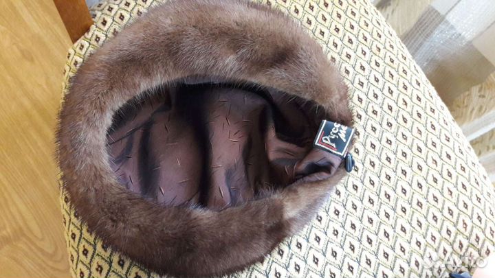 Берет норковый