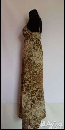 Сарафан hm в цветочек xs длинное платье
