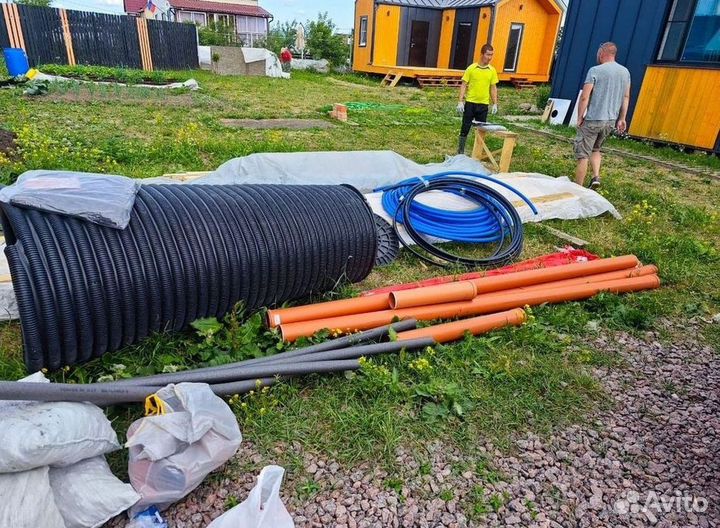 Установка септика под ключ