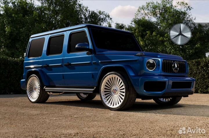 Кованые диски R24 на Mercedes-Benz AMG G63