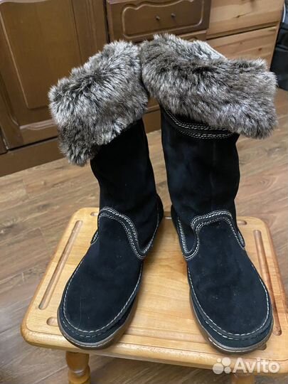 Сапоги зимние Clarks UK 7 (40-41)