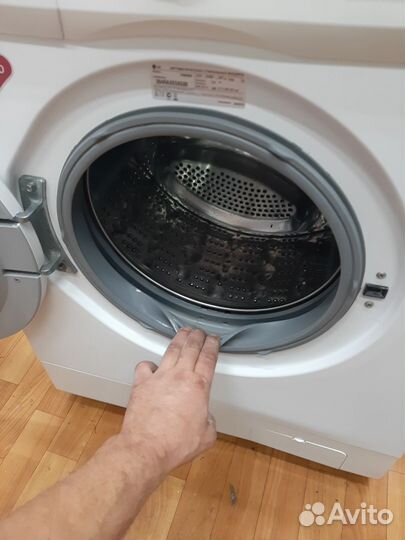 LG direct drive inverter 5кг 45см в отл.состоянии