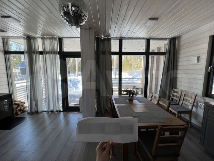 Коттедж 100 м² на участке 10 сот.