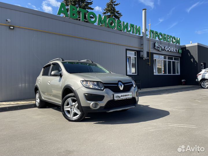 Renault Sandero Stepway 1.6 МТ, 2018, 81 827 км