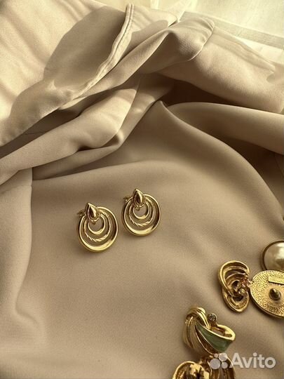 Винтажные клипсы