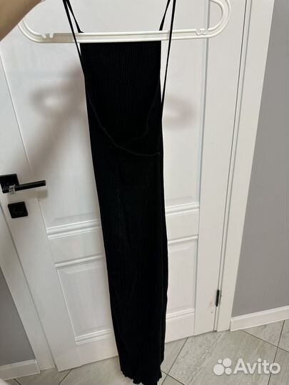 Сарафан платье Zara S в рубчик