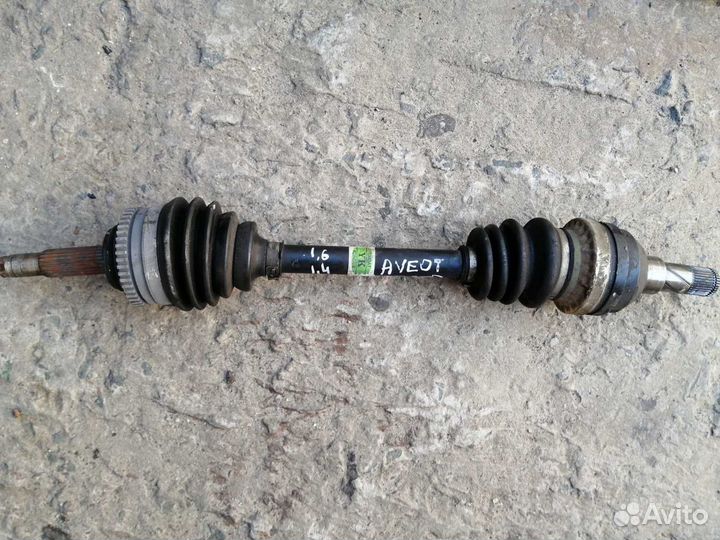 Привод левый полуось шевроле авео т250 1.4
