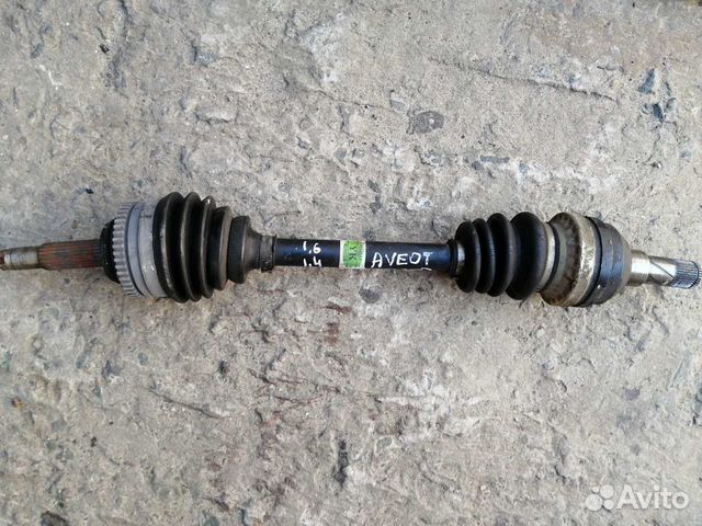 Привод левый полуось шевроле авео т250 1.4