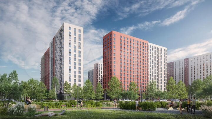 Апартаменты-студия, 21,7 м², 2/17 эт.