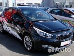 Дефлектор капота темный KIA Ceed 2012