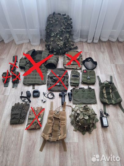 Страйкбольное снаряжение