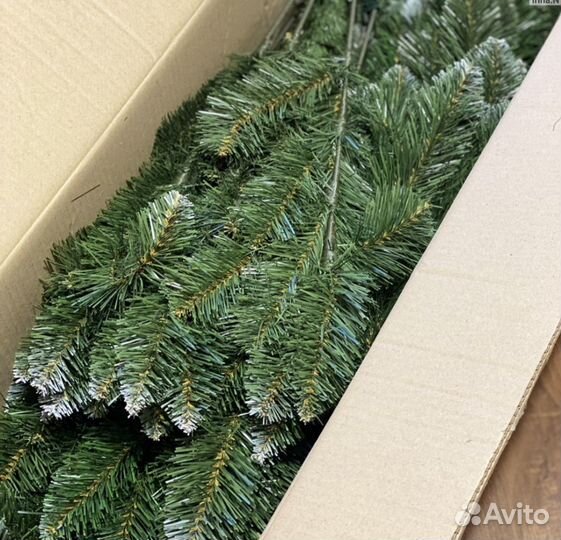 Царь елка Верона заснеженная 120 см