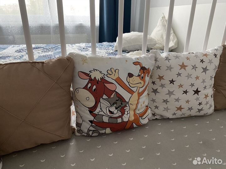 Бортики в детскую кроватку