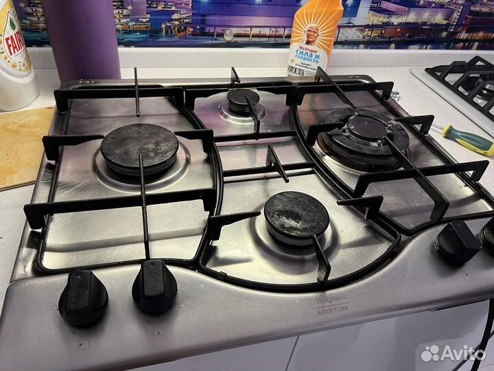 Газовая варочная панель hotpoint ariston