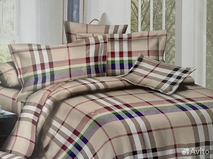 Комплект постельного белья 2 спальное Поплин